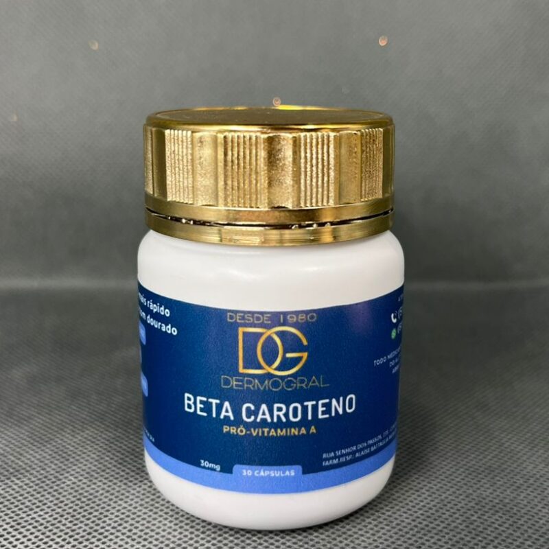 Beta Caroteno 30MG - 30 Cápsulas