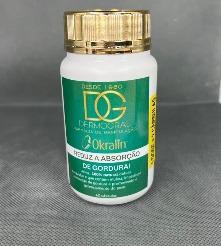 OKRALIN 600MG - 60 CÁPSULAS