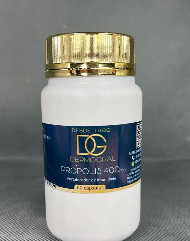 Cápsulas de Própolis 400MG - 60 Cápsulas