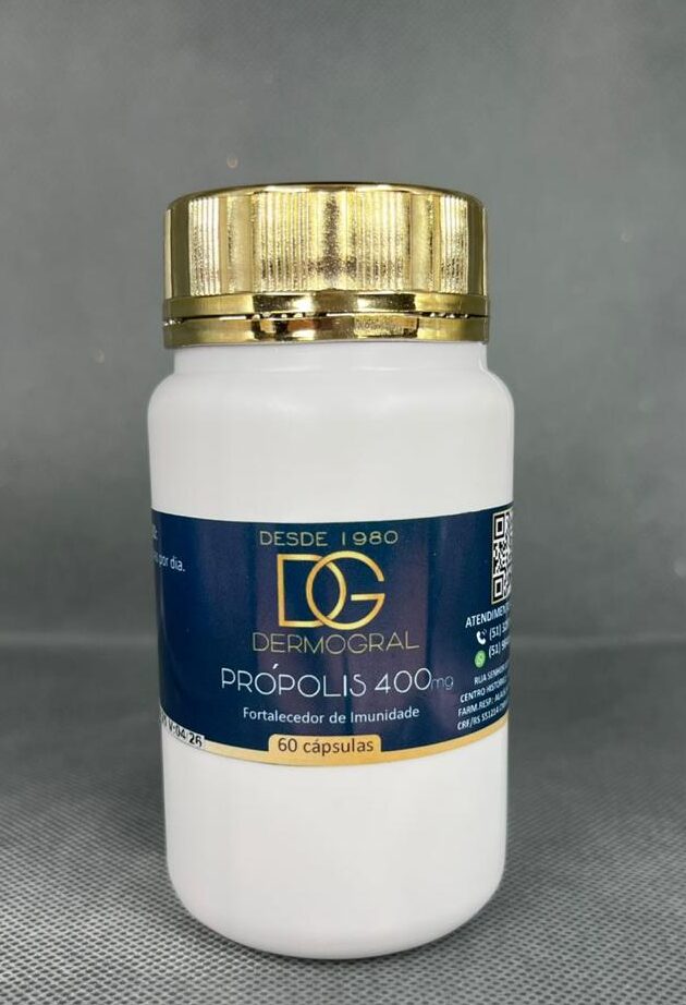 Cápsulas de Própolis 400MG - 60 Cápsulas Cápsulas de Própolis 400MG - 60 Cápsulas