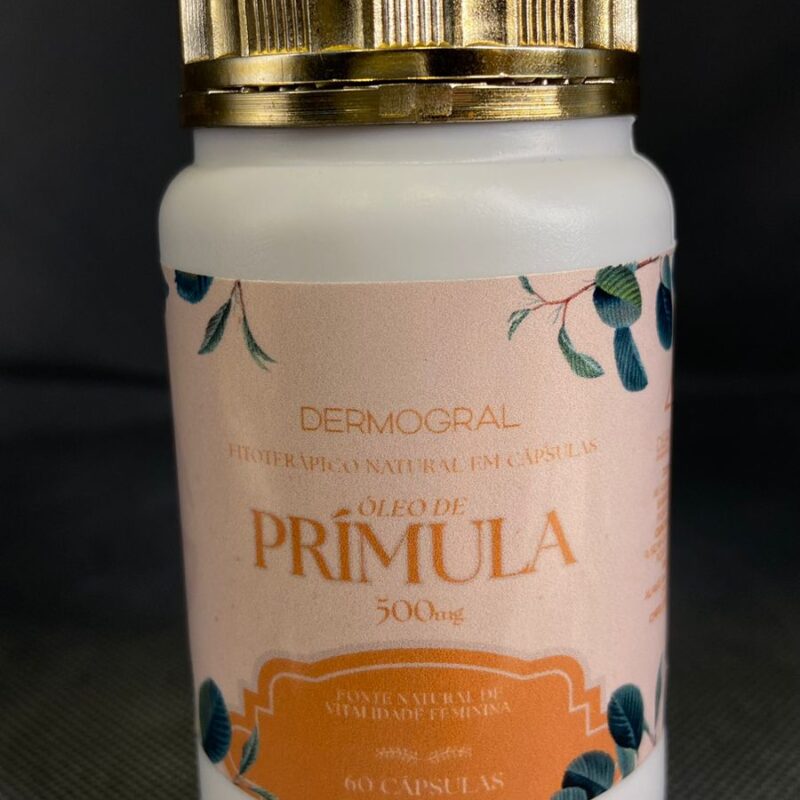 ÓLEO DE PRIMULA 500MG - 60 CÁPSULAS