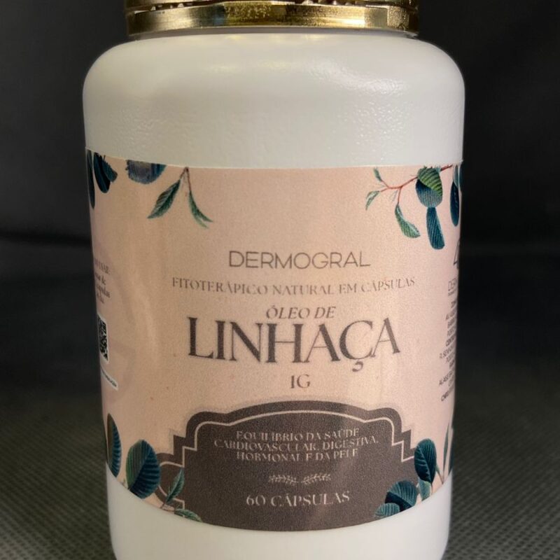 ÓLEO DE LINHAÇA 1G - 60 CÁPSULAS