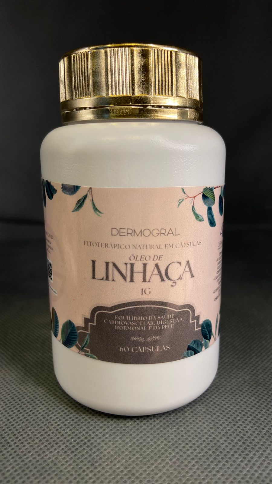 ÓLEO DE LINHAÇA 1G - 60 CÁPSULAS ÓLEO DE LINHAÇA 1G - 60 CÁPSULAS